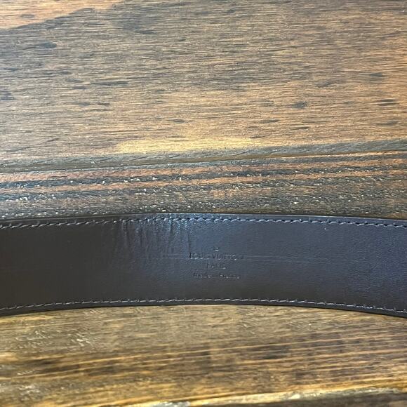 LOUIS VUITTON Black Brown Reversible Leather Belt 95/38 main image 4